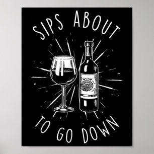 Weinprobe und Weinprobe Poster