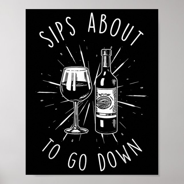 Weinprobe und Weinprobe Poster (Vorne)