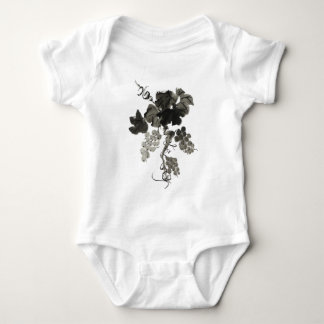 Weinrebe, Sumi-e Baby Strampler