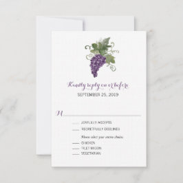 Weinroute Mendrisiotto | HochzeitsrSVP RSVP Karte