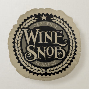 Weinschläfer Rundkissen Rundes Kissen