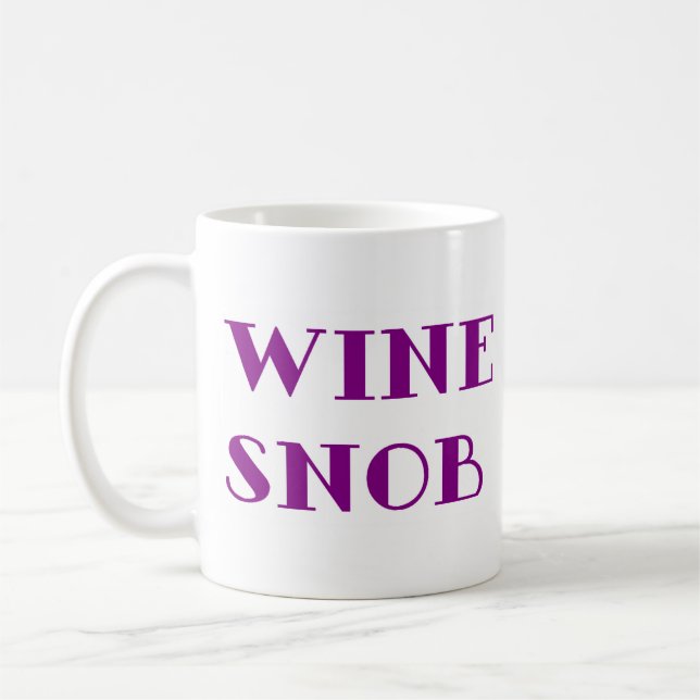 Weinsnob Kaffeetasse (Links)