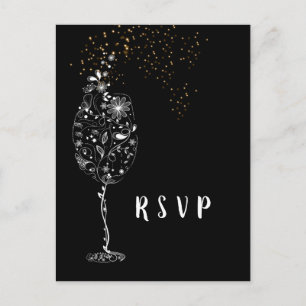 Weinthema, Party, Postkarte UAWG