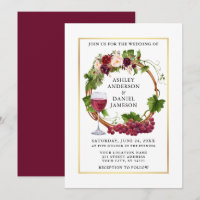 Weintrauben Weintrauben Blumenstrauß Hochzeit Gold