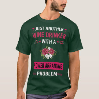 Weintrinker Blume Arching Arrangement Floral D T-Shirt