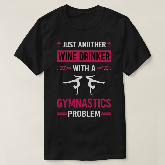 Weintrinker Turnen Turner T-Shirt (Design vorne)