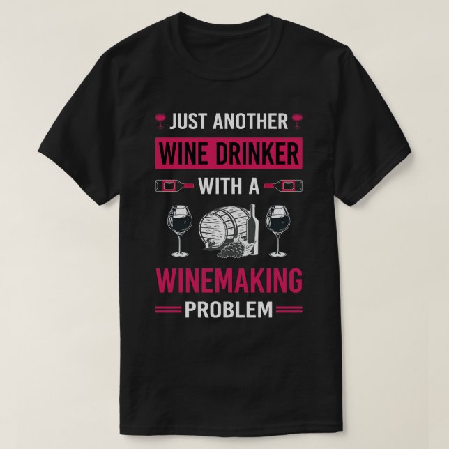 Weintrinker Winemaker T-Shirt (Design vorne)