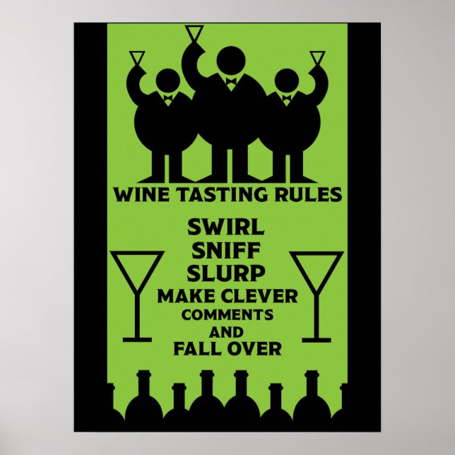 Weinverkoster Poster (Vorne)
