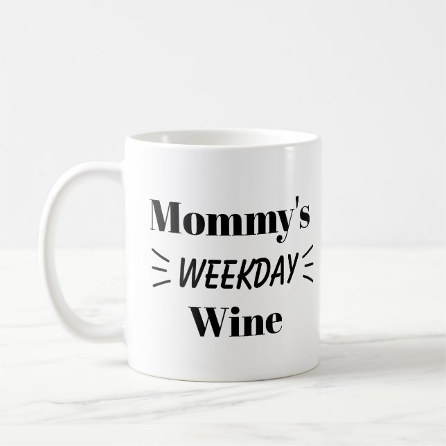 WEINWOCHENWOCHENTAG - Tasse (Links)