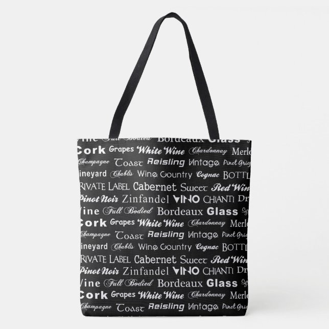 WEINWORTE TASCHE (Vorderseite)