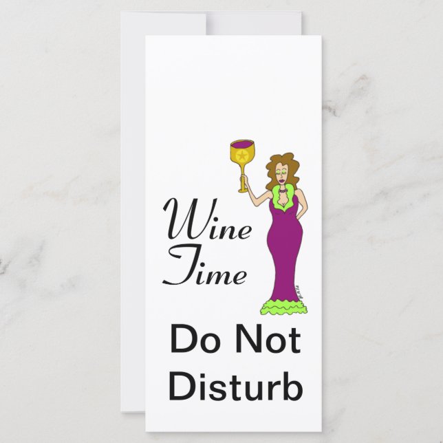"Weinzeit" WineWomenDesigns.com (Vorderseite)