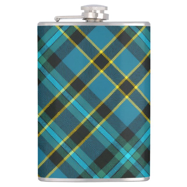 Weir Tartan Flachmann (Vorderseite)