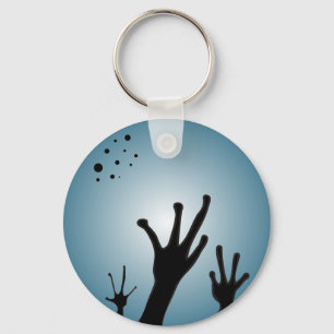 Weird Alien Keychain Schlüsselanhänger