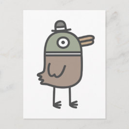 Weird Duck Postkarte