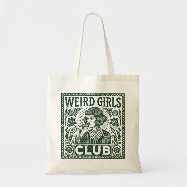 Weird Girls Club Tragetasche (Vorne)