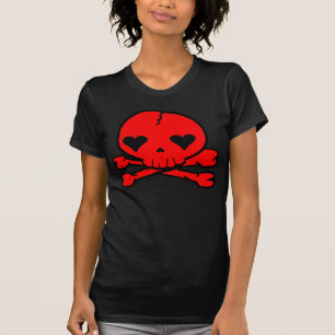 Weird Skull Goth Kawaii Stil T-Shirt