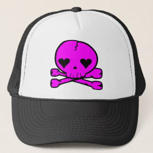 Weird Skull Goth Kawaii StyPINK remains the same a Truckerkappe