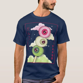 Weirdcore Ästhetik Kawaii Japanisch Dango Mochi Ey T-Shirt