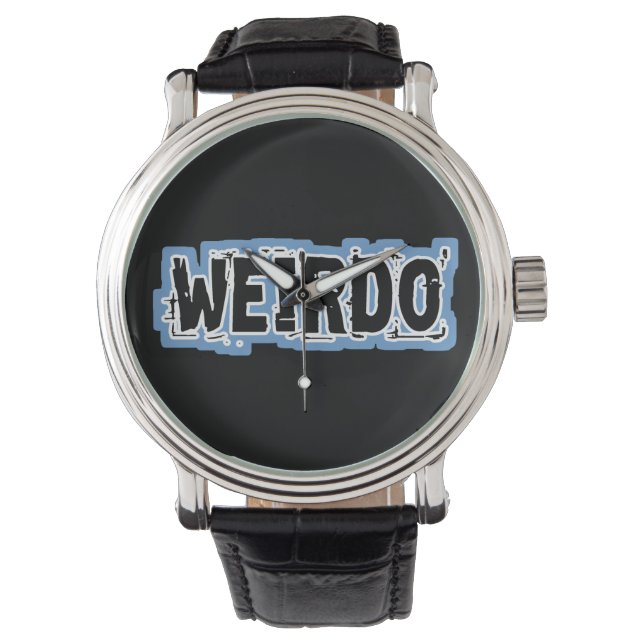 WEIRDO ARMBANDUHR (Vorderseite)
