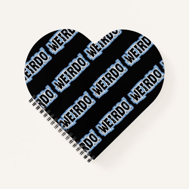 WEIRDO NOTIZBUCH (Vorderseite)