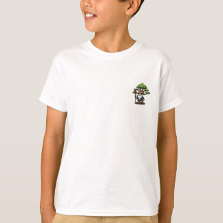 Weise Bonsai-Baum-Geist-Zauberer Kinder T-Shirt