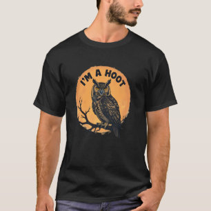 Weise Eule Ich bin ein Uhu T-Shirt