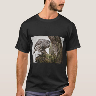 Weise Eule – Nacht Schönheit T-Shirt