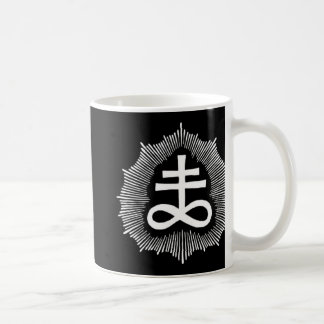 Weise Gilmores doppelter Brimstone Sigil schwarze Kaffeetasse