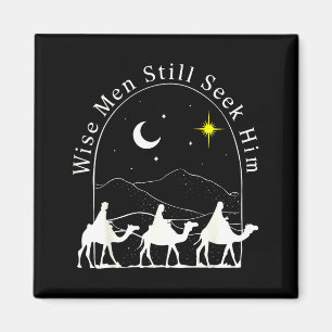 Weise Männer Christliches Weihnachten Jesus Geburt Magnet