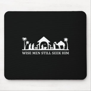 Weise Männer suchen ihn noch Christliches Weihnach Mousepad