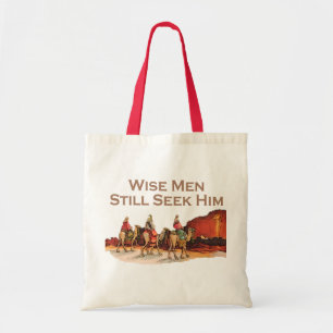 Weise Männer suchen ihn noch, Weihnachten Tragetasche
