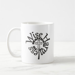 weise und harmlos - Göttliche Weisheitskripte Kaffeetasse