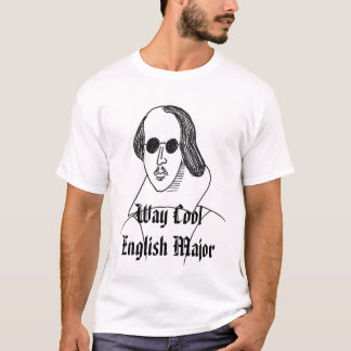 Weisen-cooler englischer bedeutender T - Shirt