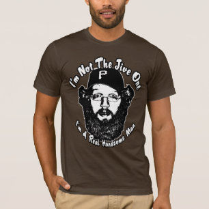 Weisen-Haar unten Ostjames Browns T-Shirt