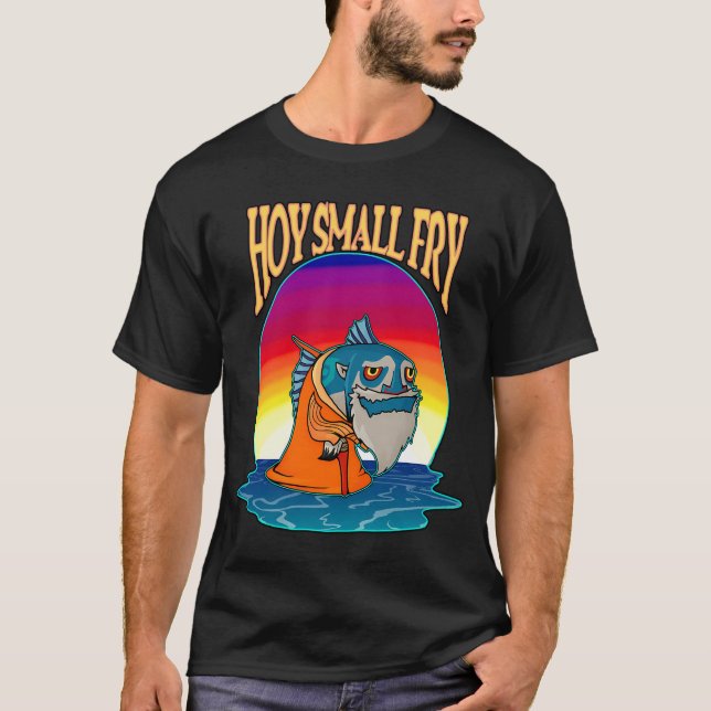 Weiser alter Fisch T-Shirt (Vorderseite)