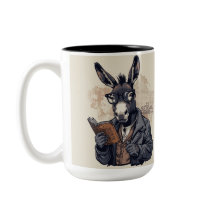 Weiser Esel — Tasse