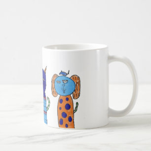 Weises Eismann Kaffeetasse