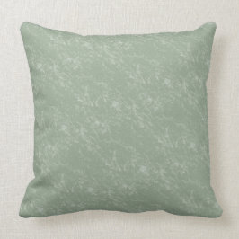 Weises Grün-Marmor schattiertes Kissen 20x20
