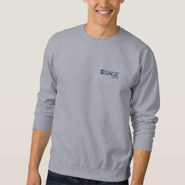 WEISES Logo-Klassiker-Sweatshirt Sweatshirt (Vorderseite)