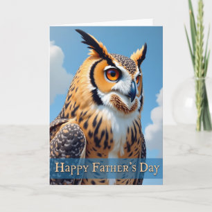 Weises Vatertag-Vogelkarten-Geschenk is not a good Karte