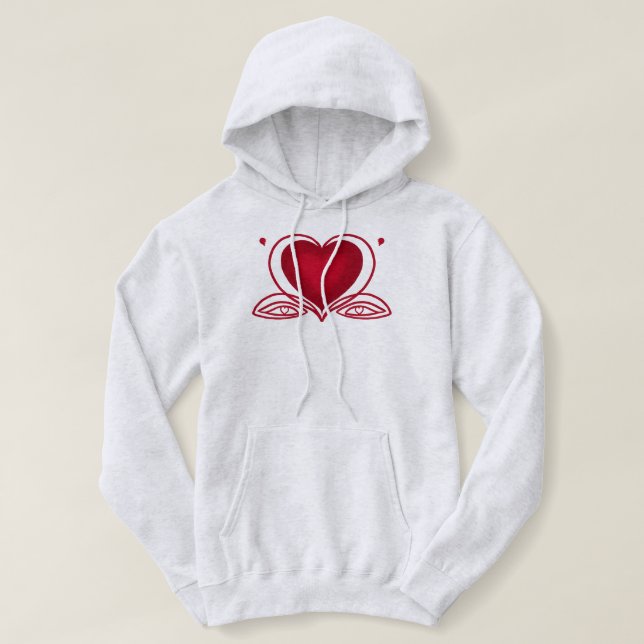 Weisheit der wahren Liebe Hoodie (Design vorne)