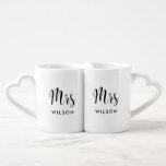 Weisheit Frau und Frau Liebestassen<br><div class="desc">Frau und Frau Paare Tasse, individuell mit Ihrem eigenen Namen und Ihren Lieblingsfarben.</div>