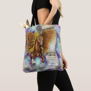 Weisheit von einem Pegasus Tasche