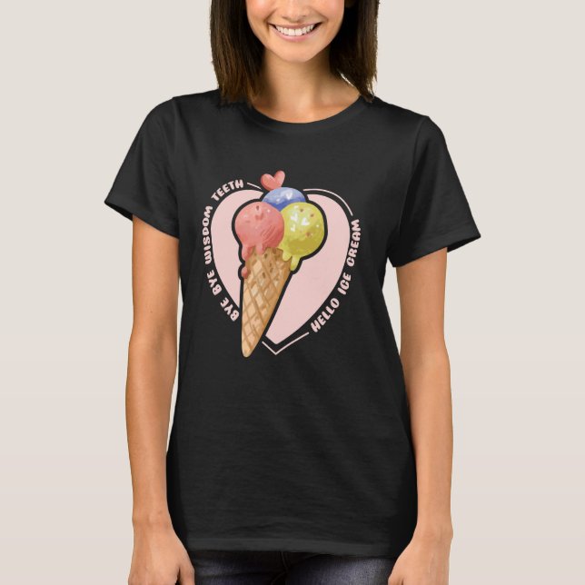 Weisheit Zahnextraktion Operation Funny Wisdom Zäh T-Shirt (Vorderseite)