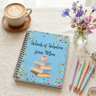 Weisheiten von Mama Florales Journal Notizbuch