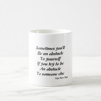 Weisheitsworte Kaffeetasse