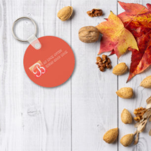 Weisheitszitat viel Glück Inspiration Schlüsselanhänger