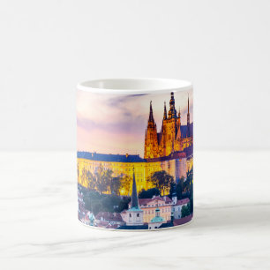 Weiß 11-Unze-klassische Tasse Prag