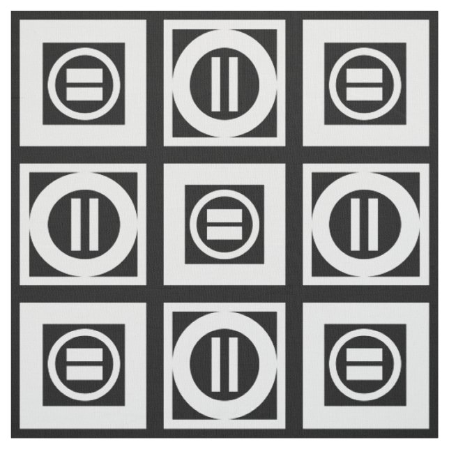 Weiß auf Schwarz Geometrischem Muster mit gleichem Stoff (Muster)