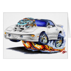 Weiß-Auto 1998-02 Firebird Transportes morgens